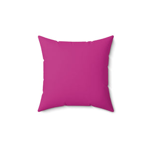 FEARLESS UNIVERSITY  Polyester Square Pillow